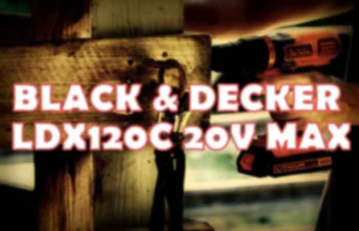 Black and Decker LDX120C FI