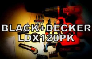 black and decker ldx120pk