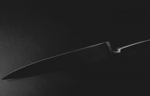 black 5cr15mov knife