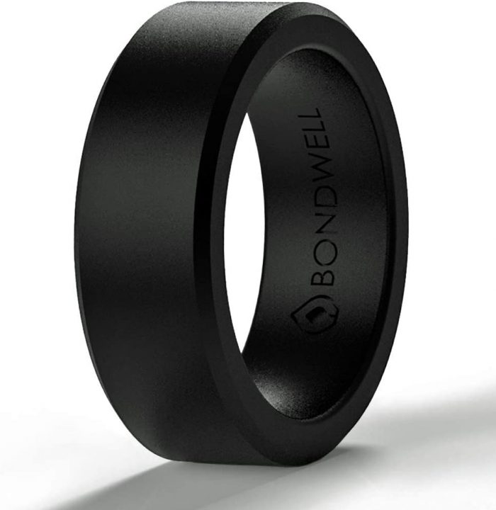 BONDWELL Silicone Wedding Ring for Men